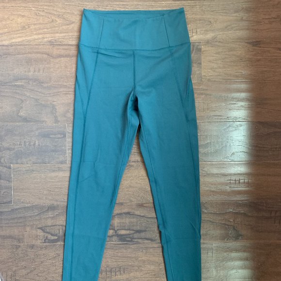 NWOT Girlfriend Collective High-Rise Compressive Leggings in "Globe" - Picture 2 of 11